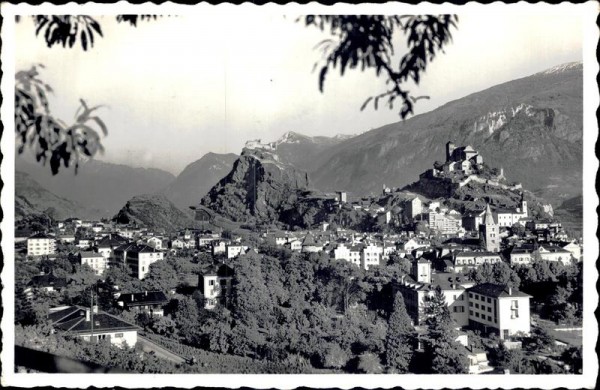 Sion - Vue générale Vorderseite