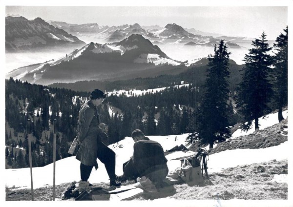 La Berra, vue vers le Moléson Vorderseite