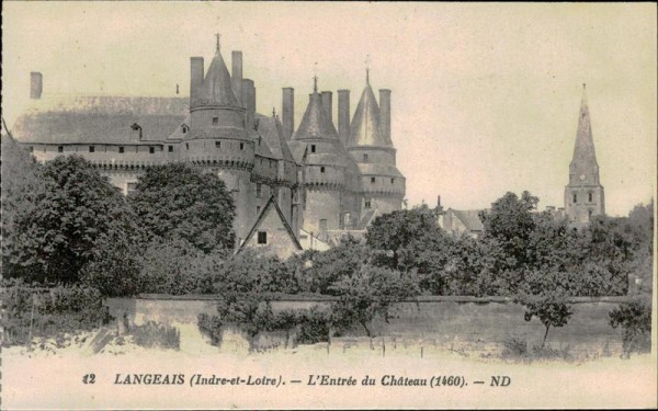 Schloss Langeais Vorderseite