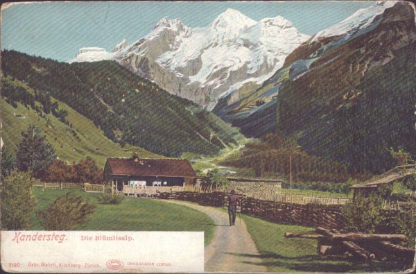 Kandersteg, die Blümlisalp