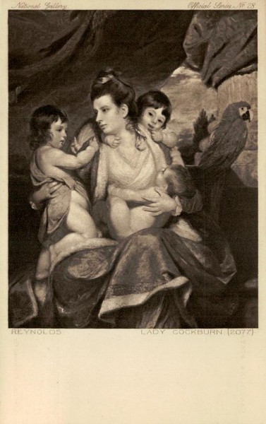 Lady Cockburn, Reynolds Vorderseite