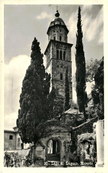 Morcote, Lago di lugano Vorderseite