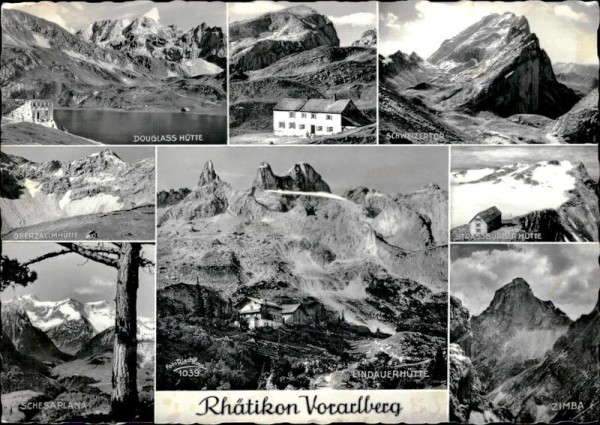 Rhätikon Vorderseite