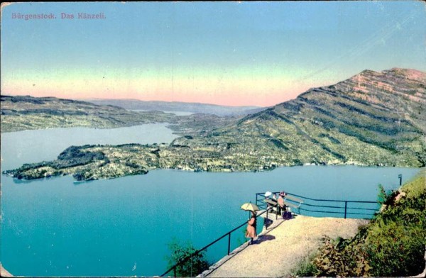 Bürgenstock (1127 m) - Das Känzeli  Vorderseite