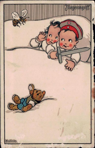 Fliegerangriff Vorderseite