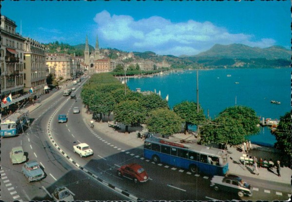 Luzern - Schweizerhofquai Vorderseite
