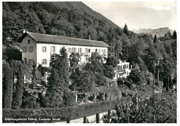 Locarno Monti, Erholungsheim Tabor Vorderseite