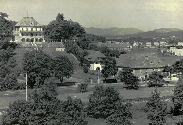 Klagenfurt, Gasthof-Pension Schlosswirt Vorderseite