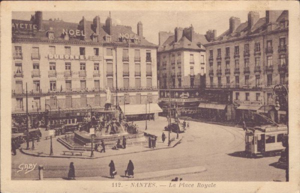 Nantes, la Place Royale