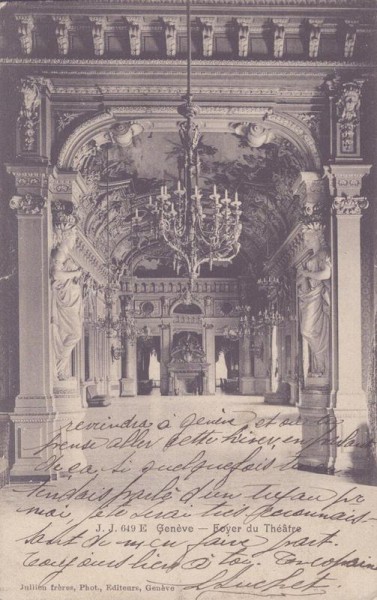 Genéve - Foyer du Théâtre Vorderseite