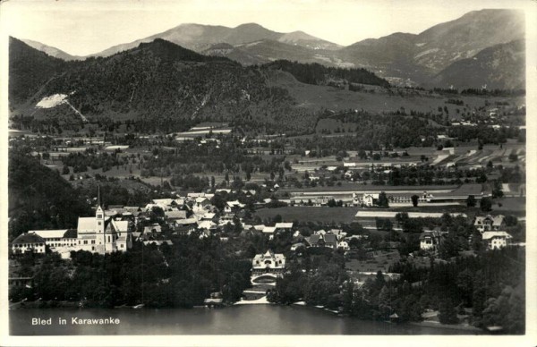 Bled in Karawanke Vorderseite