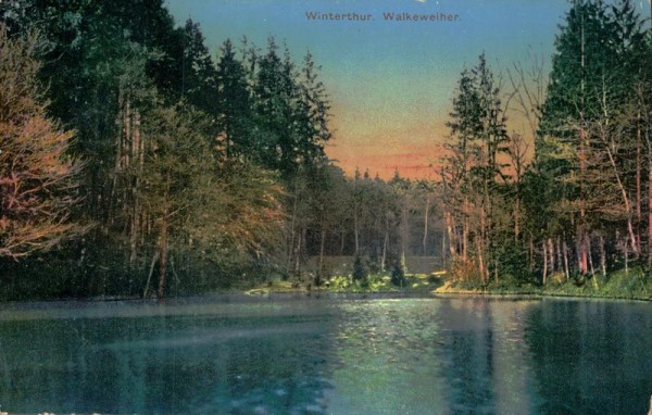 Winterthur, Walkeweiher Vorderseite