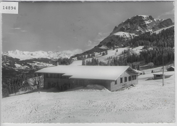 Berghaus Axalp im Winter en hiver