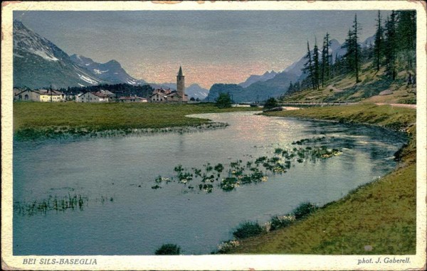 Sils im Engadin/Segl Vorderseite