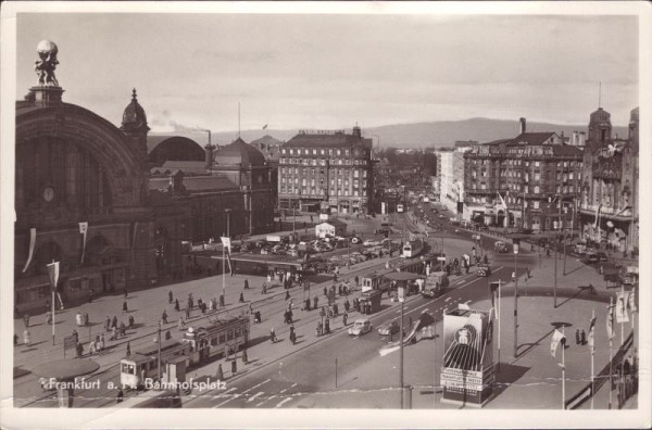 Frankfurt, Bahnhofsplatz