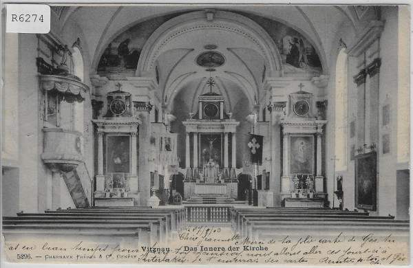 Vitznau - Das Innere der Kirche