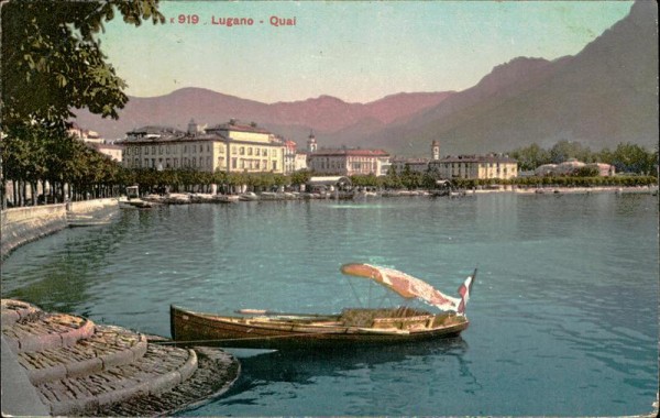 Lugano - Quai Vorderseite