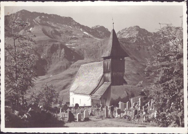 Arosa, Friedhof. 1941