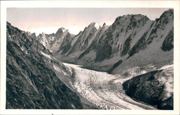 Massiv du Mont-Blanc Vorderseite
