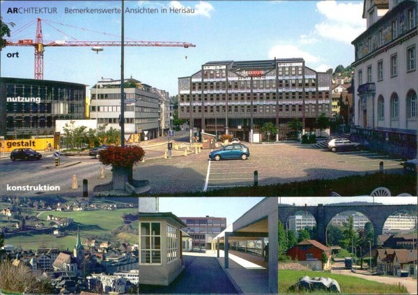 Herisau, ARchitektur Vorderseite