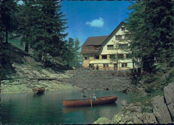 Berggasthaus Forelle, Seealpsee Vorderseite