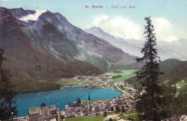 St. Moritz - Dorf und Bad