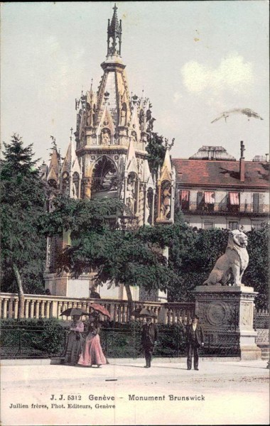 Genève - Monument Brunswick Vorderseite