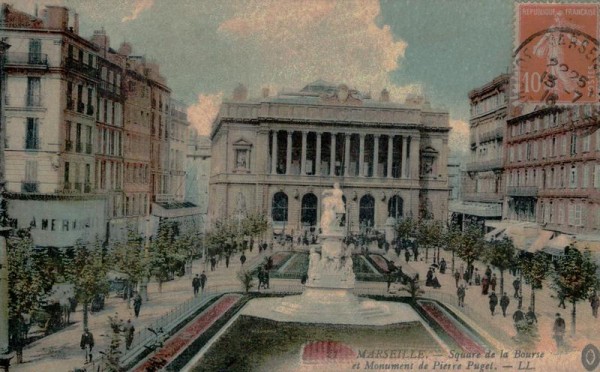 Marseille, Square de la Bourse Vorderseite