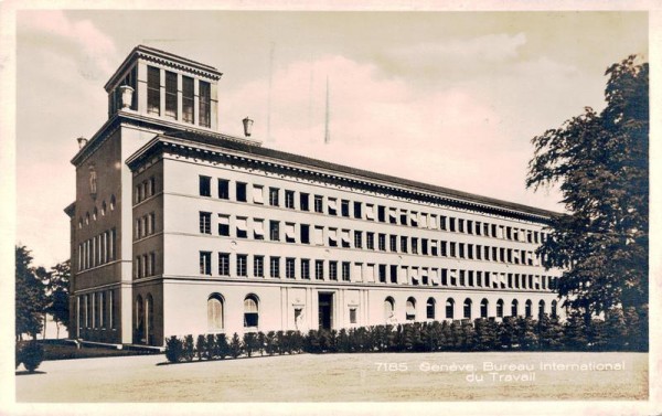 Genève, Bureau International du Travail Vorderseite