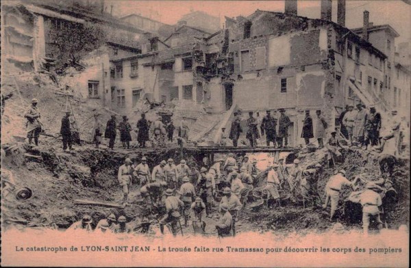 Catastrophe de Fourvière (Lyon) Vorderseite
