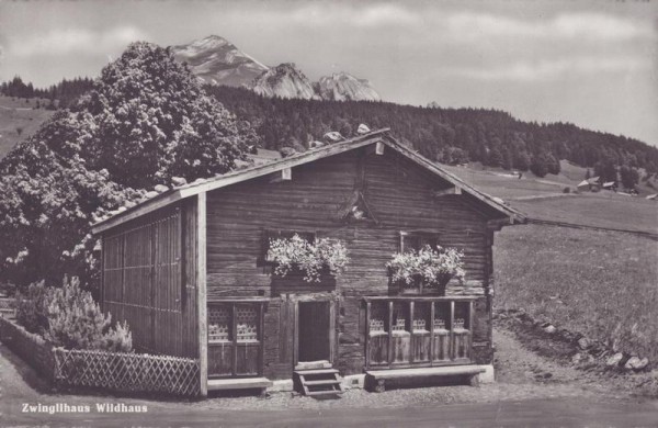 Zwinglihaus Wildhaus Vorderseite
