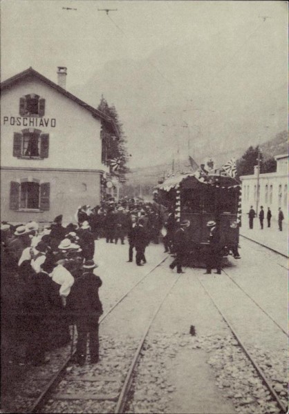 Stazione die Poschiavo, REPRODUKTION Vorderseite