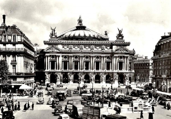 Paris, La Place de l'Opera Vorderseite