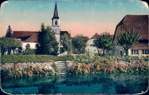 Biel - Mett, Kirche Vorderseite