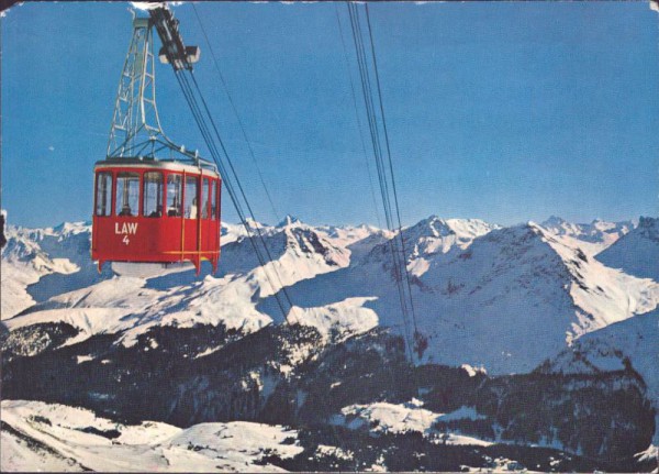 Arosa, Luftseilbahn Arosa-Weisshorn