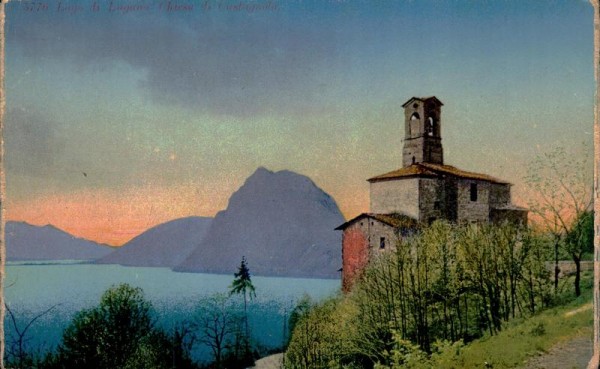Chiesa di Castagnola, Lago di Lugano Vorderseite
