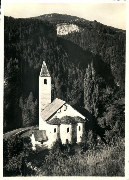 Kirche St. Peter, Mistail bei Tiefencastel Vorderseite