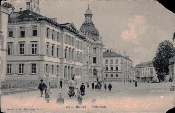 Herisau, Poststrasse Vorderseite