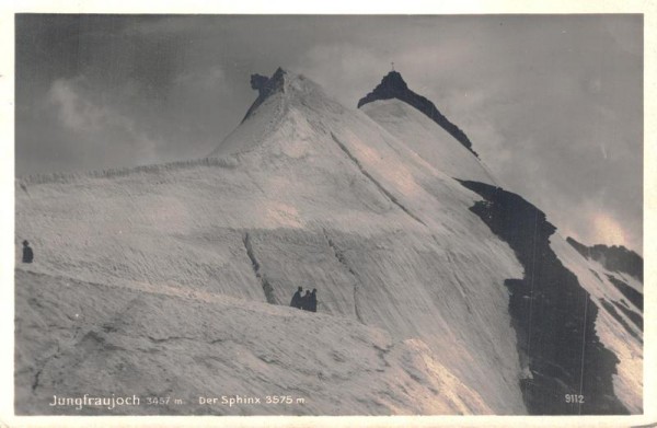 Jungfraujoch Vorderseite