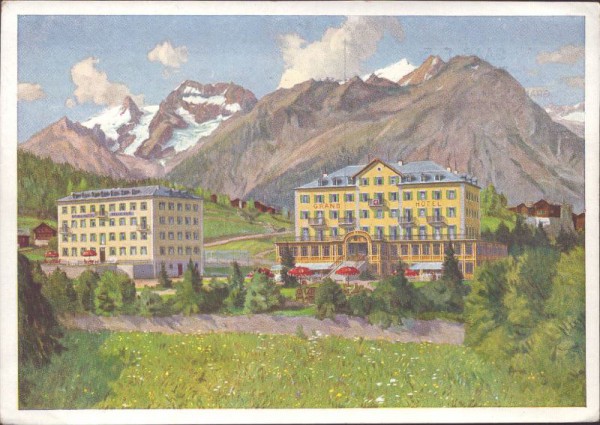 Saas-Fee - Grand Hotel / Hotel Bellevue, Hotel Dome