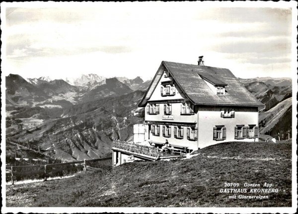 Gonten, gasthaus Kronberg Vorderseite