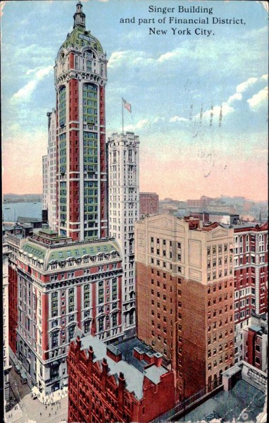 Singer Building, New York Vorderseite