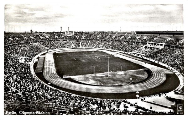 Berlin, Olympia Stadion Vorderseite