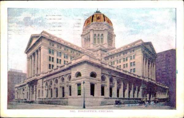 Chicago, Postoffice Vorderseite