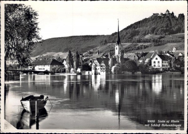 Stein am Rhein mit Schloss Hohenklingen Vorderseite