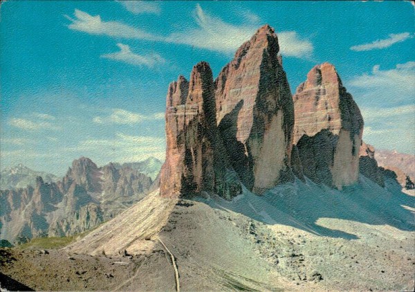 Dolomiten (3342 m) Vorderseite