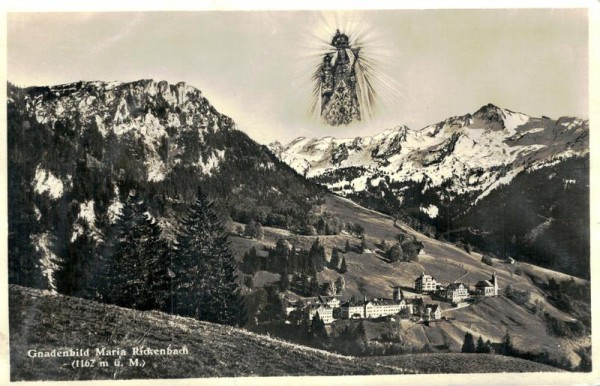 Rickenbach, Gnadenbild Maria Vorderseite