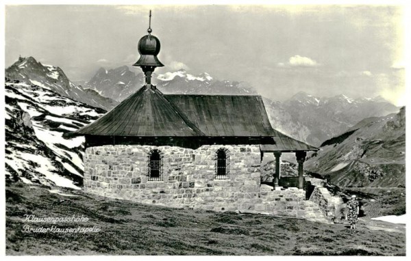 Klausenpasshöhe, Bruderklausenkapelle Vorderseite