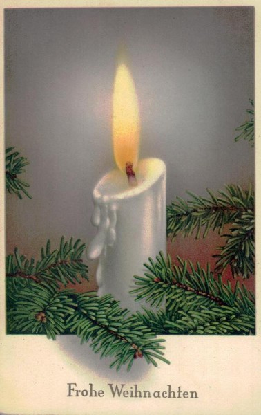 Frohe Weihnachten Vorderseite