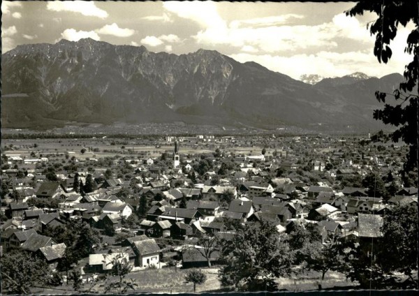 Grabs (SG) im Rheintal Vorderseite